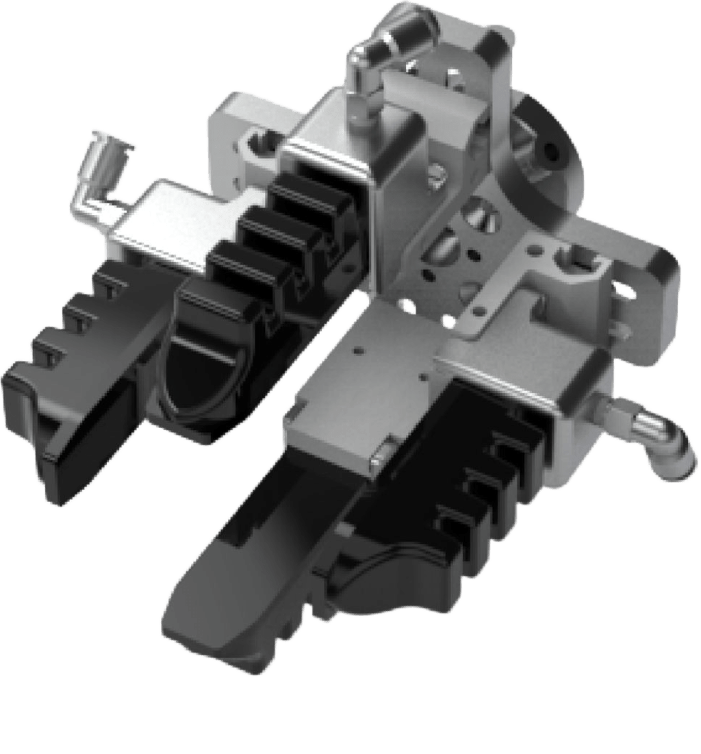 Kit de Gripper Blando 2, 3 o 4 Falanges para MG400