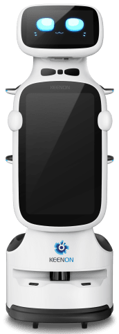 Robot multi-entrega vista lateral